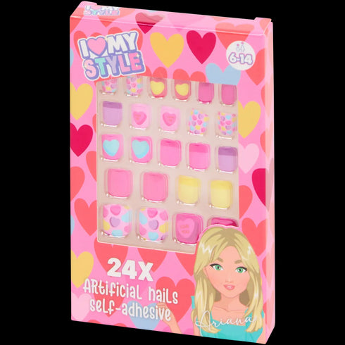 Unghii Artificiale Autocolante - Colecția "I Love My Style" - Eleganță și Stil Instant