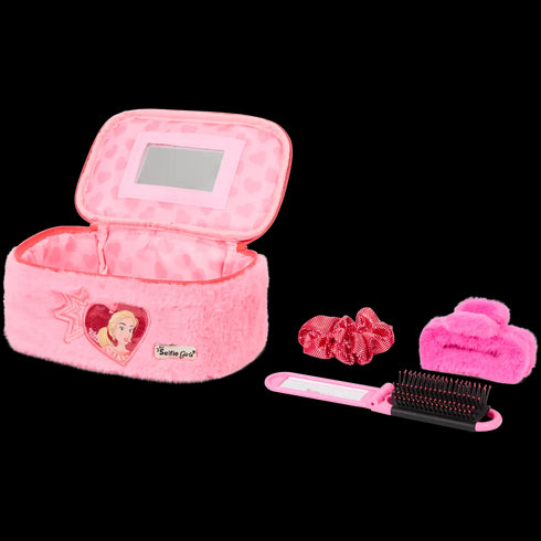 Geantă de Toaletă Premium Selfie Girls cu Accesorii Incluse - Frumusețe și Stil Acasă sau în Deplasare!