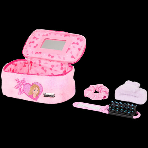 Geantă de Toaletă Premium Selfie Girls cu Accesorii Incluse - Frumusețe și Stil Acasă sau în Deplasare!