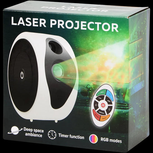 Proiector Laser Magic RGB Eurodomest - Creează o Atmosferă Cosmică în Camera Ta!