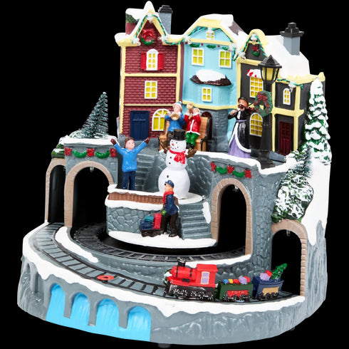 Decorațiune de Crăciun Luminoasă Magic Village - Magia Sărbătorilor în Casa Ta