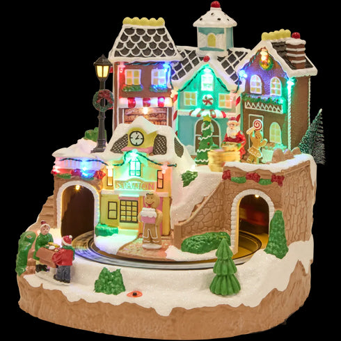 Decorațiune de Crăciun Luminoasă Magic Village - Magia Sărbătorilor în Casa Ta