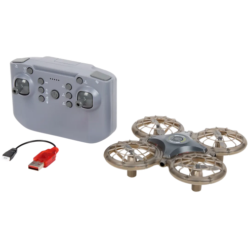 Mini-dronă - Jucărie Zburătoare Interactivă cu LED-uri