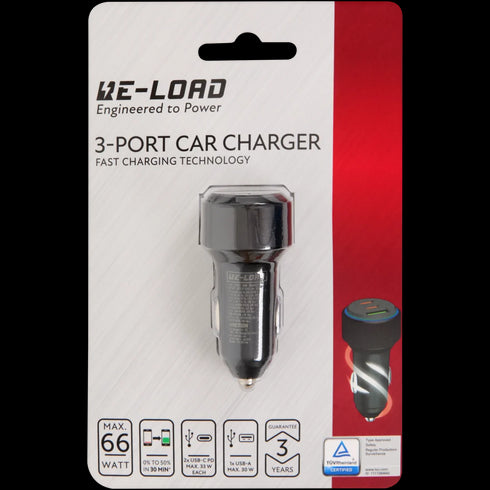 Încărcător Auto Rapid Re-load 66W - Soluția Ta Pentru Energie în Deplasare