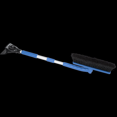 Perie Profesională de Zăpadă și Răzuitor de Gheață Telescopic C&C - Curățenie Rapidă și Eficientă!