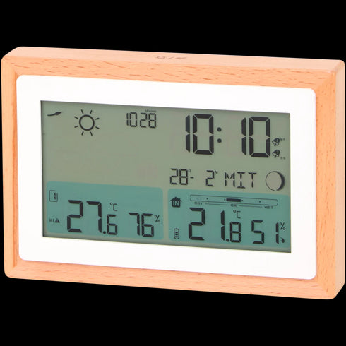 Stație Meteo Wireless Nor-Tec - Prognoză, Temperatură și Umiditate în Română