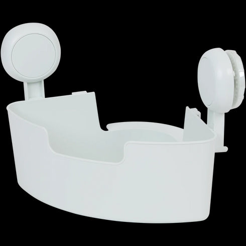 Suport Elegant pentru Duș 'Cascata' - Organizare și Stil în Baia Ta!