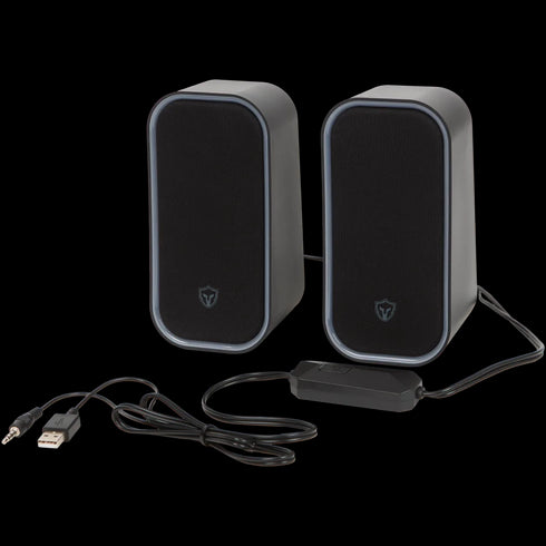 Boxe de gaming Battletron RGB - Sunet Puternic și Iluminare LED pentru Experiențe Imersive