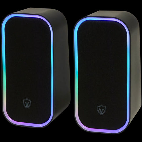 Boxe de gaming Battletron RGB - Sunet Puternic și Iluminare LED pentru Experiențe Imersive
