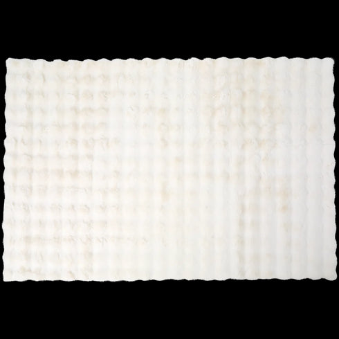 Covor Pufos Texturat Pompom - Confort și Stil în Locuința Ta