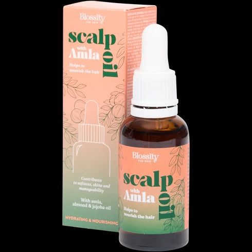 Ulei de Păr Hrănitor Blossity cu Amla și Jojoba - Pentru un Păr Sănătos și Strălucitor