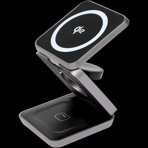 Încărcător Wireless Pliabil Re-load - Soluția 3-în-1 pentru Dispozitivele Tale Apple