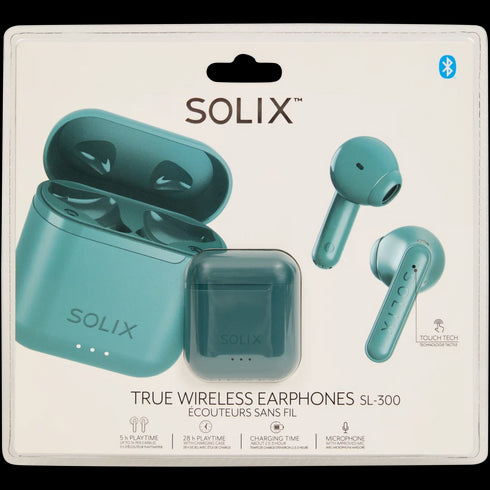 Căști In-Ear Wireless Solix SL-300 - Sunet Imersiv și Libertate Totală