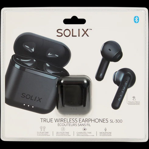 Căști In-Ear Wireless Solix SL-300 - Sunet Imersiv și Libertate Totală