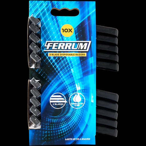 Aparate de Ras De Unică Folosință Ferrum - Brici Profesional pentru Bărbați