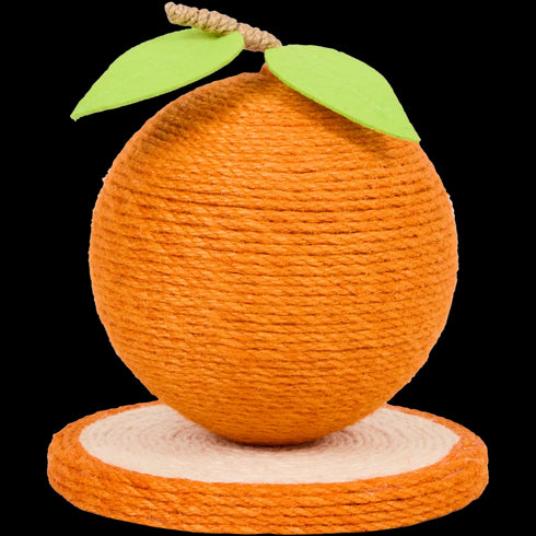 Sisal Distractiv în Formă de Fructe - Jucărie Esențială pentru Pisica Ta