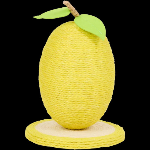 Sisal Distractiv în Formă de Fructe - Jucărie Esențială pentru Pisica Ta