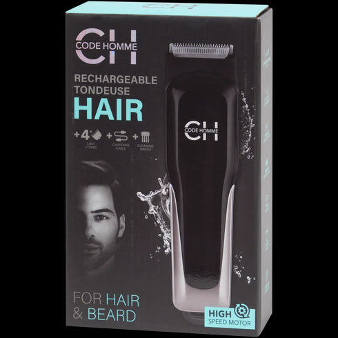 Mașină de Tuns Profesională Code Homme - Performanță și Precizie pentru Părul și Bărbia Ta