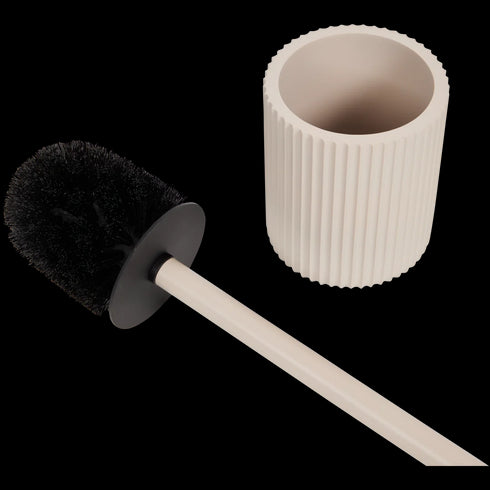 Perie de Toaletă Elegantă cu Suport - Design Modern și Igienă Desăvârșită