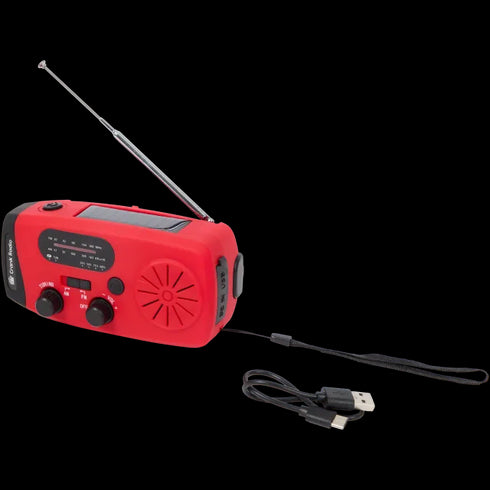 Stație Radio Solară de Urgență Multifuncțională - Esențială pentru Orice Aventură!