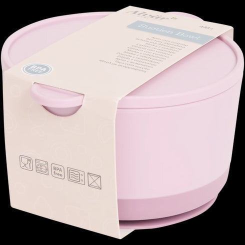 Bol Antiderapant cu Ventuză Alvăr - Perfect pentru Copiii Mâncăcioși!