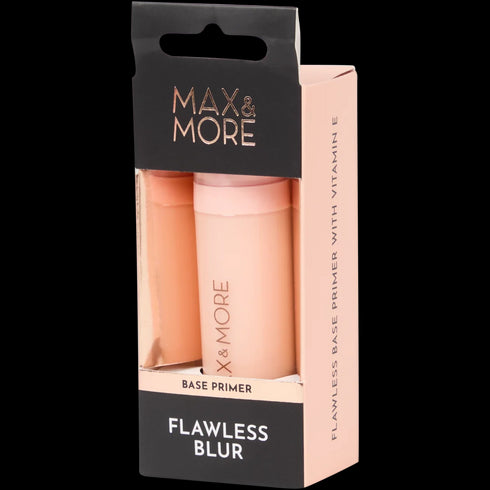 Grund de Machiaj Max & More Flawless Base - Textură Uniformă și Rezistență Prelungită