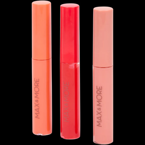 Set de Luciu de Buze Max & More - Strălucire și Culoare Vegană