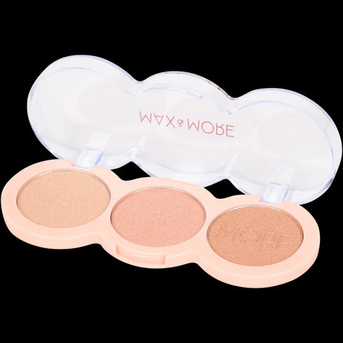 Set 3 Iluminatoare Max & More - Strălucire Profesională și Vegană