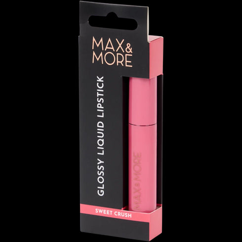 Ruj Lichid Max & More - Culoare Intensă și Finisaj Lucios pentru Buze Magnifice