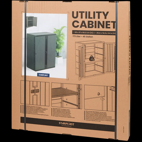 Dulap de Depozitare Modular Starplast - Soluția Ideală pentru Organizare în Romania