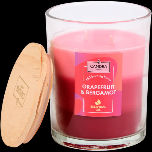 Lumânare Parfumată Premium Candra - Eleganță și Aromă în Casa Ta