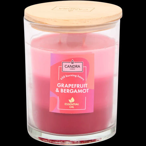 Lumânare Parfumată Premium Candra - Eleganță și Aromă în Casa Ta