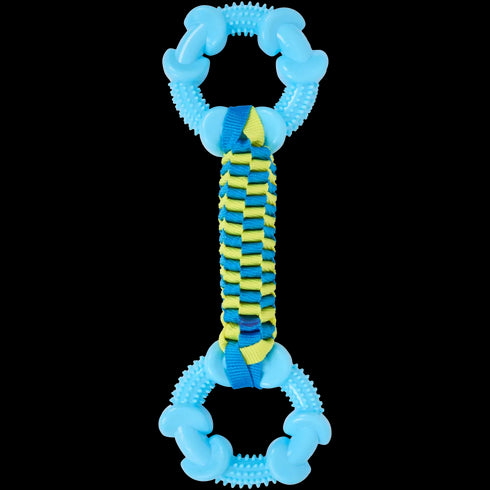Jucărie Interactivă Rezistentă pentru Câini - Stimulează Inteligența și Sănătatea Dentară