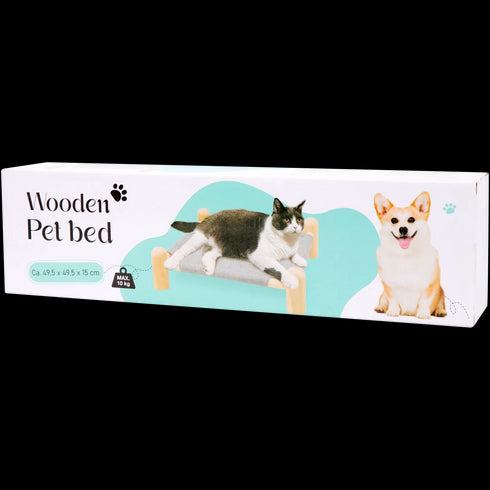 Pat Premium din Lemn pentru Animale de Companie - Confort și Stil în Casa Ta