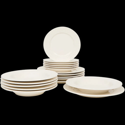 Set de Servire Premium 18 Piese - Eleganță și Funcționalitate pentru Masa Ta