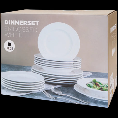 Set de Servire Premium 18 Piese - Eleganță și Funcționalitate pentru Masa Ta