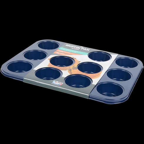 Formă de Brioșe Premium - Coace 12 Delicii Perfecte Acasă!