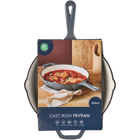 Tigaie Premium din Fontă - Gătit Perfect pe Orice Sursă de Căldură