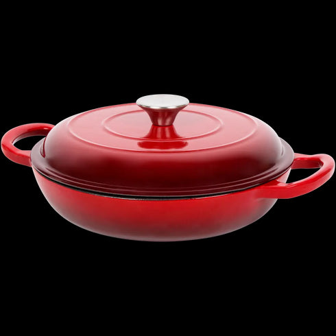 Oală Emailată din Fontă - 26cm - Preparate Delicioase la Cuptor!