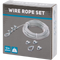 Set Cablu de Oțel Profesional - Rezistență Superioară 90 kg