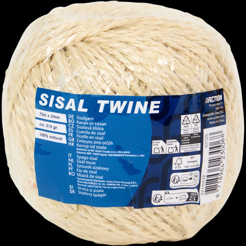 Sfoară de Sisal Naturală - Calitate Superioară pentru Diverse Aplicații