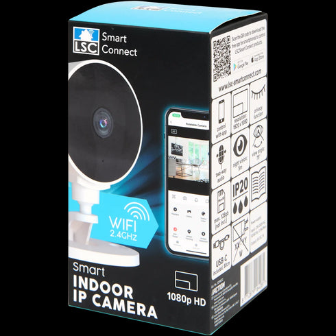 Cameră IP Inteligentă LSC Smart Connect Full HD pentru Interior - Securitate și Monitorizare Ușoară
