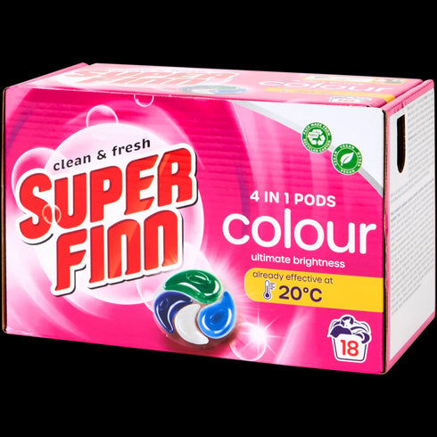 Capsule de Rufe 4 în 1 Superfinn - Curățenie Strălucitoare, Eco-Friendly!