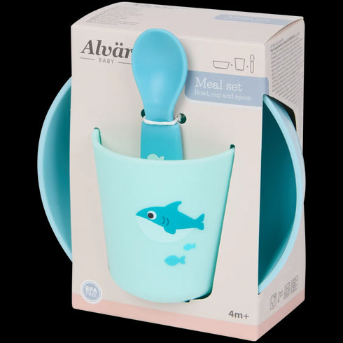 Set Elegant de Masă pentru Bebeluși Alvär - 3 Piese Esențiale