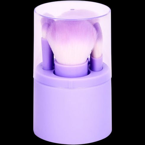 Set Profesional de Pensule pentru Machiaj - Acoperire Perfectă, Călătorii Ușoare