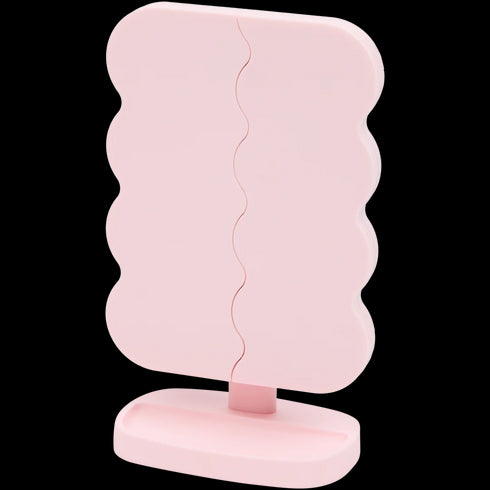 Oglindă de Machiaj Profesională Iluminată - Luminozitate Reglabilă și Design Pliabil