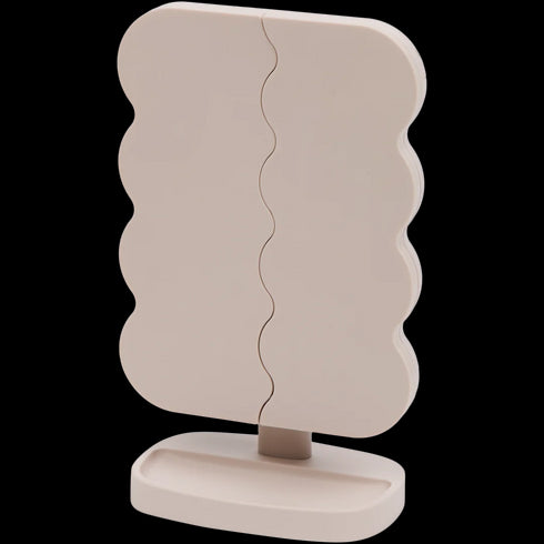 Oglindă de Machiaj Profesională Iluminată - Luminozitate Reglabilă și Design Pliabil