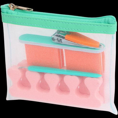 Set Profesional de Manichiură și Pedichiură - 8 Piese | Esențial pentru Acasă și Călătorii