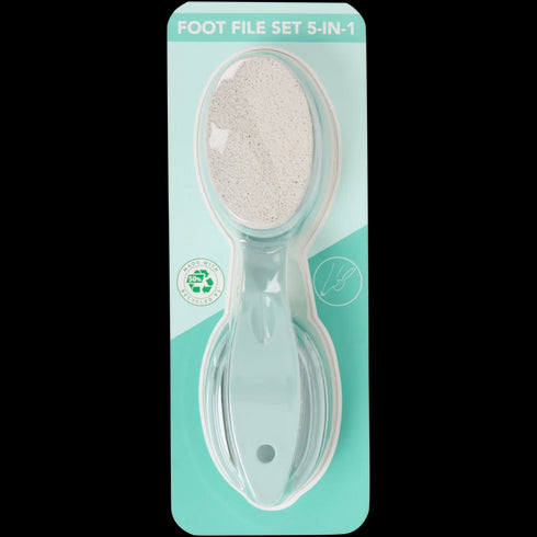 Set Profesional de 5 Pile pentru Picioare - Îngrijire Perfectă a Picioarelor