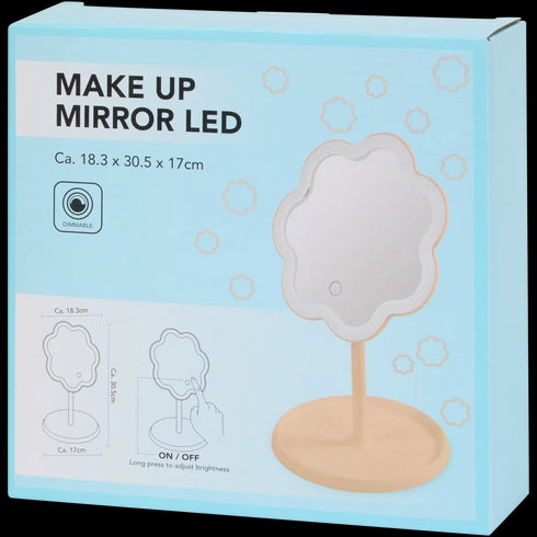 Oglindă Profesională de Machiaj cu LED - Iluminare Perfectă și Design Elegant